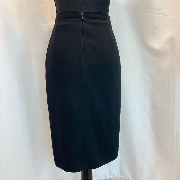 ALTUZARRA black pencil skirt side slit Sz 36 NWOT - Picture 5 of 12